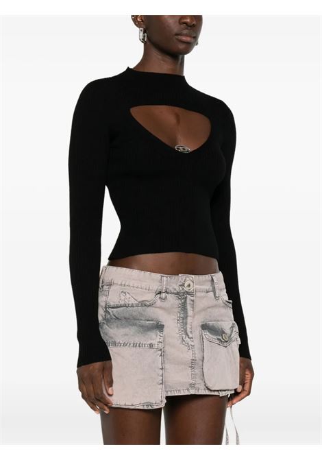 m-oliva sweater woman black DIESEL | A18904 0PLBF9XX